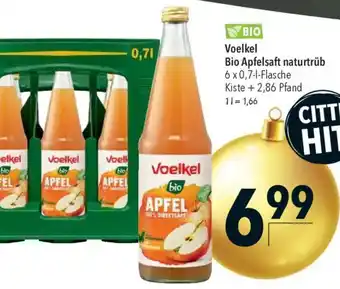 CITTI Markt Voelkel Bio Apfelsaft naturtrüb Angebot
