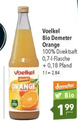 CITTI Markt Voelkel Bio Demeter Orange Angebot