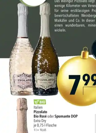 CITTI Markt Pizzolato Bio Rosé oder Spumante DOP Extra Dry Angebot
