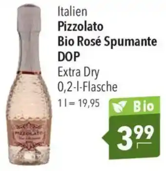 CITTI Markt Pizzolato Bio Rosé Spumante DOP Extra Dry Angebot