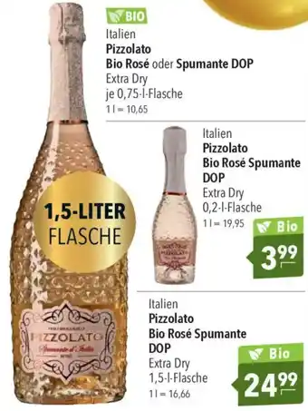 CITTI Markt Pizzolato Bio Rosé Spumante DOP Extra Dry Angebot