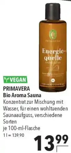 CITTI Markt PRIMAVERA Bio Aroma Sauna Angebot