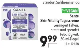 CITTI Markt Sante Skin Vitality Tagescreme Angebot