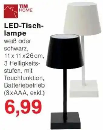 Jawoll TIM HOME LED Tischlampe Angebot