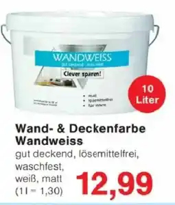 Jawoll Wand & Deckenfarbe Wandweiss Angebot