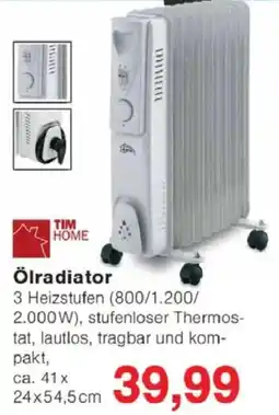 Jawoll TIM HOME Ölradiator Angebot
