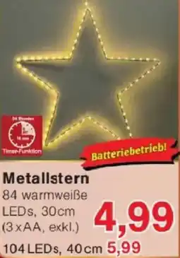 Jawoll Metallstern Angebot