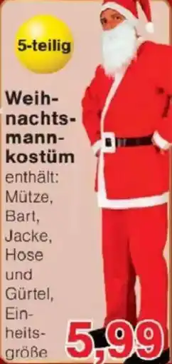 Jawoll Weihnachtsmannkostüm Angebot