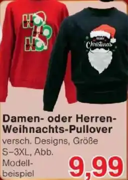 Jawoll Damen oder Herren Weihnachts Pullover Angebot