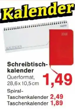 Jawoll Schreibtischkalender Angebot
