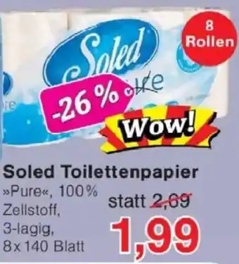 Jawoll Soled Toilettenpapier Angebot