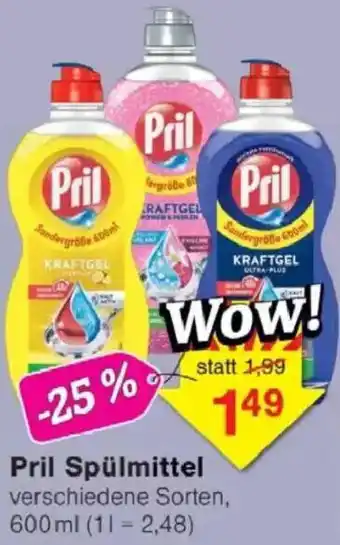 Jawoll Pril Spülmittel Angebot