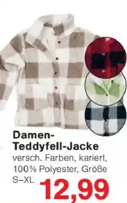 Jawoll Damen Teddyfell Jacke Angebot