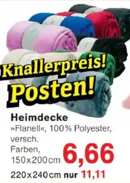 Jawoll Heimdecke Angebot