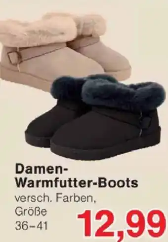 Jawoll Damen Warmfutter Boots Angebot