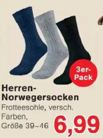 Jawoll Herren Norwegersocken 3er-Pack Angebot