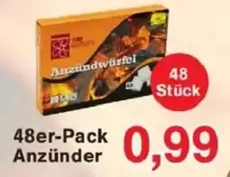 Jawoll 48er-Pack Anzünder Angebot
