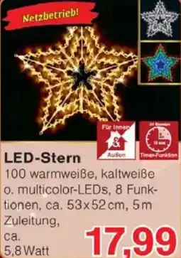 Jawoll LED Stern Angebot