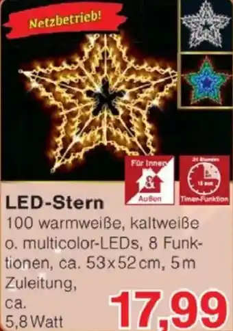 Jawoll LED Stern Angebot