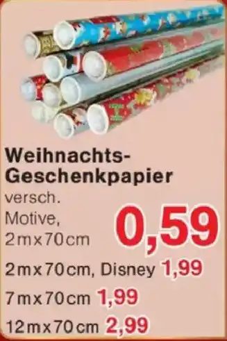 Jawoll Weihnachts Geschenkpapier Angebot