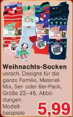 Jawoll Weihnachts Socken Angebot