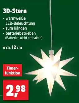 Thomas Philipps 3D Stern Angebot