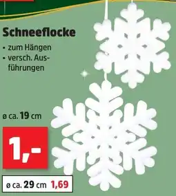 Thomas Philipps Schneeflocke Angebot