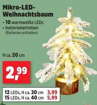 Thomas Philipps Mikro LED Weihnachtsbaum Angebot