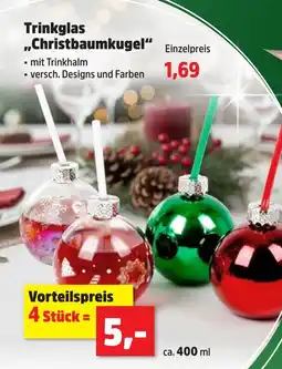 Thomas Philipps Trinkglas ,,Christbaumkugel" Angebot