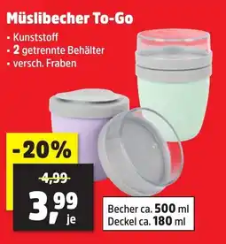 Thomas Philipps Müslibecher To Go Angebot