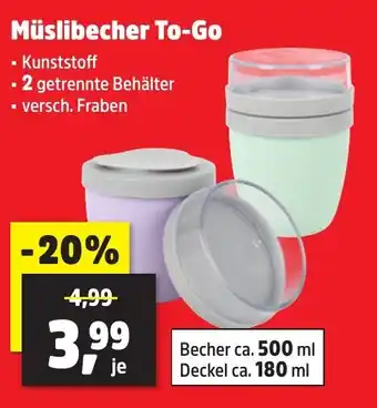 Thomas Philipps Müslibecher To Go Angebot