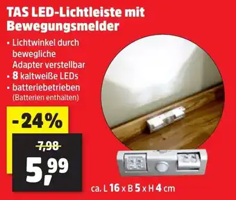 Thomas Philipps TAS LED Lichtleiste mit Bewegungsmelder Angebot