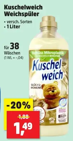Thomas Philipps Kuschelweich Weichspüler Angebot