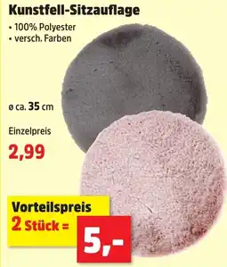 Thomas Philipps Kunstfell Sitzauflage Angebot