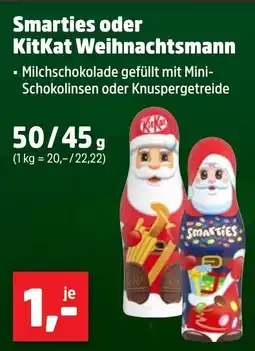 Thomas Philipps Smarties oder KitKat Weihnachtsmann Angebot