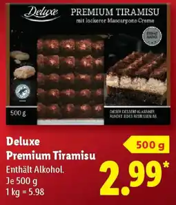 Lidl Deluxe Premium Tiramisu Angebot