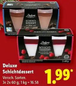 Lidl Deluxe Schichtdessert Angebot