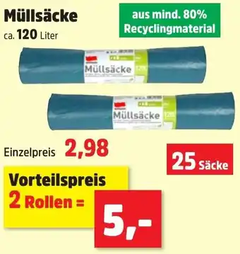 Thomas Philipps Müllsäcke Angebot
