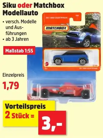 Thomas Philipps Siku oder Matchbox Modellauto Angebot