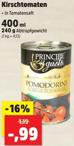 Thomas Philipps PRINCIPE del gusto Kirschtomaten Angebot