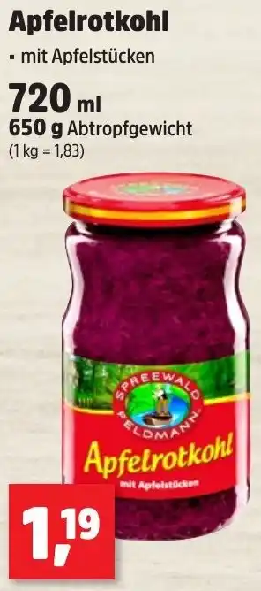 Thomas Philipps Apfelrotkohl Angebot