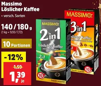 Thomas Philipps Massimo Löslicher Kaffee Angebot