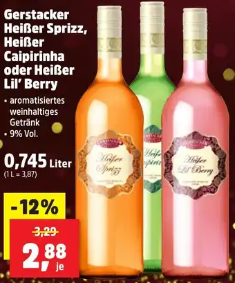Thomas Philipps Gerstacker Heißer Sprizz, Heißer Caipirinha oder Heißer Lil' Berry Angebot