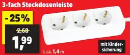 Thomas Philipps 3-fach Steckdosenleiste Angebot