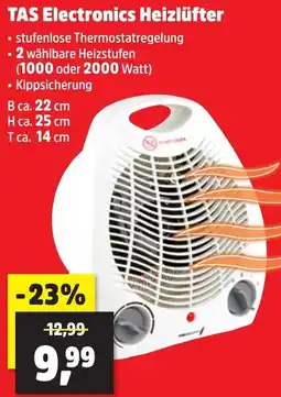 Thomas Philipps TAS Electronics Heizlüfter Angebot
