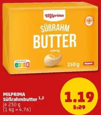 PENNY MILPRIMA Süẞrahmbutter Angebot