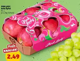 PENNY PINK LADY Rote Äpfel Angebot