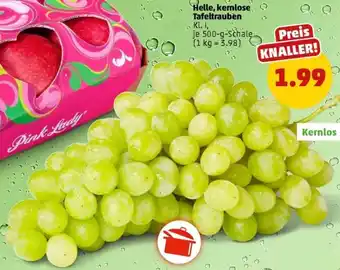 PENNY Helle, kernlose Tafeltrauben Angebot