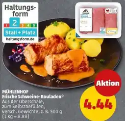 PENNY MÜHLENHOF Frische Schweine-Rouladen Angebot