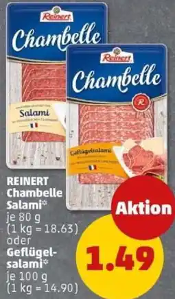 PENNY REINERT Chambelle Salami oder Geflügelsalami Angebot
